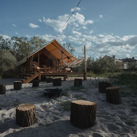 Glamping Mandra Hotel Zatoka Exterior foto
